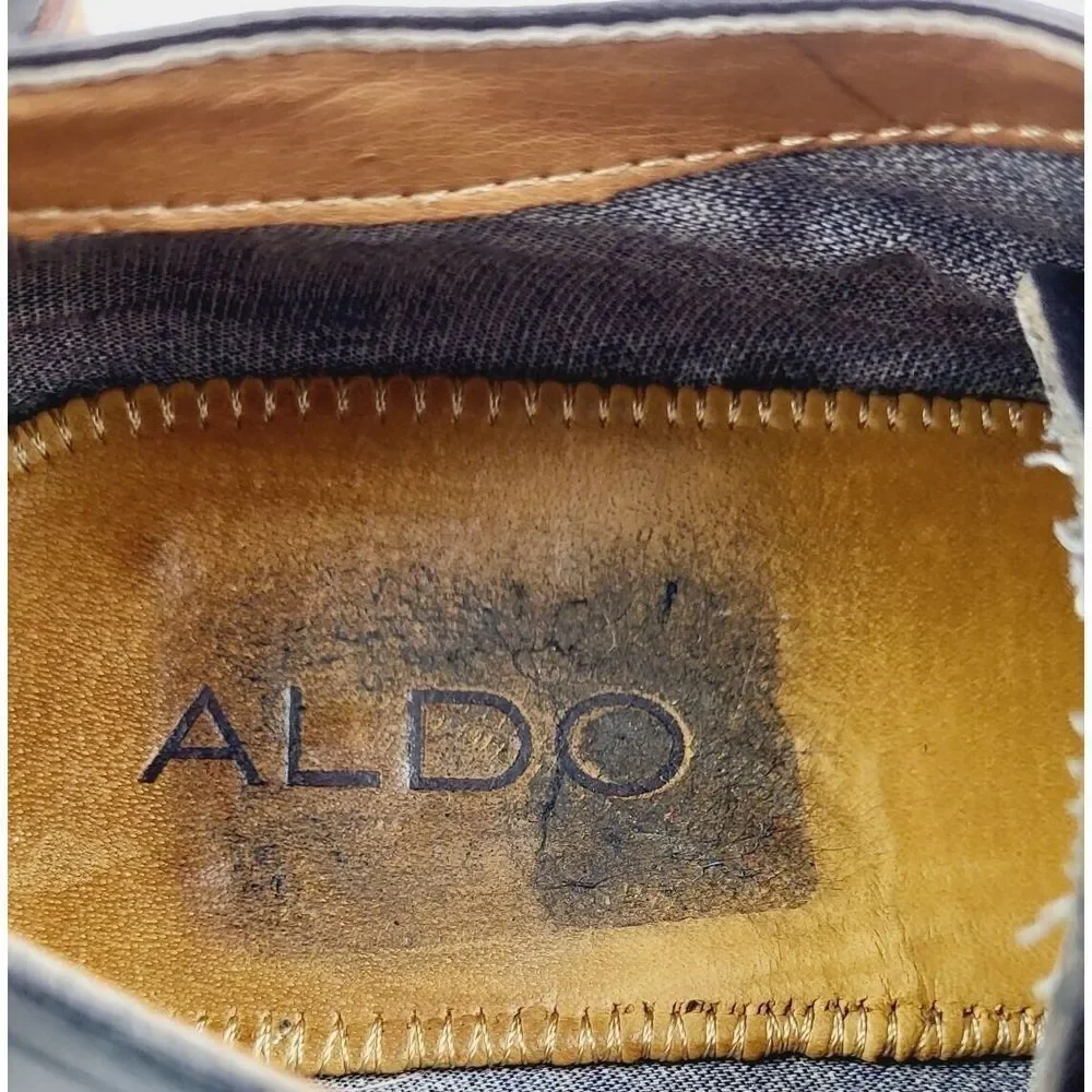 Aldo Men's Soft Leather Lace-Up Dress shoe‎ - Size 13